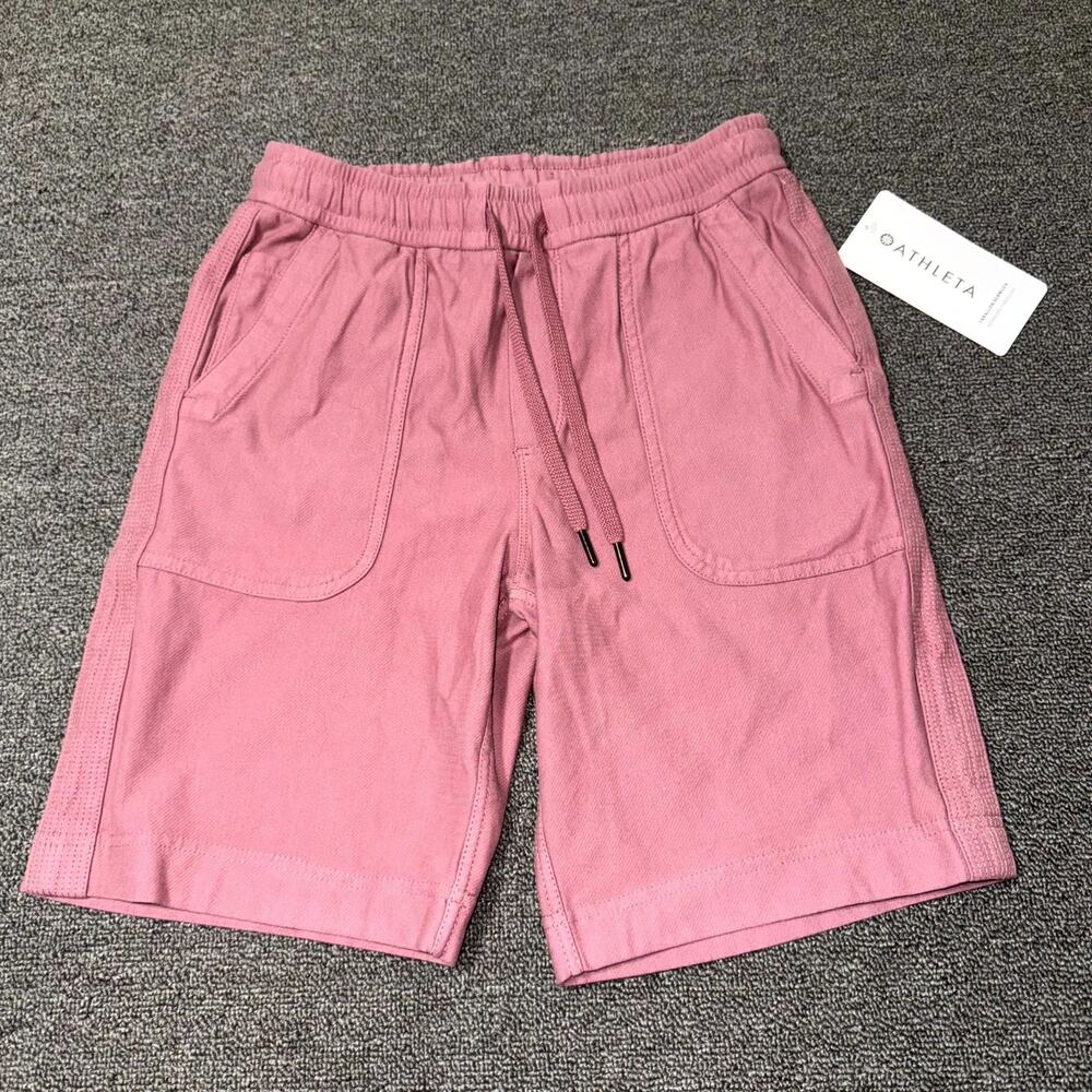 Athleta Farallon Bermuda Shorts Women XXS Pink Casual Gorpcore Activewear NWT